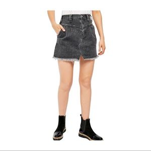 Free People 🕊 Sidecar Denim Miniskirt